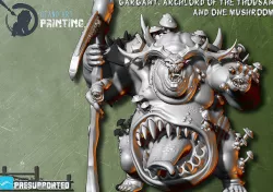 Lord Gargant archlord of the thousand and one mushrooms 3D model