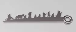 lotr keychain