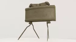 M18A1 Claymore Mine Low-poly 3D model