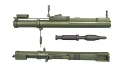 M72 LAW Rocket Launcher 3D model