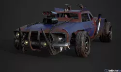 Mad mustang 3D model