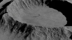 Mars and Moon craters for level design of alien planets Low-poly 3D model