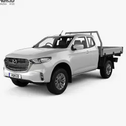 Mazda BT-50 Freestyle Cab Alloy Tray 2020 3D model