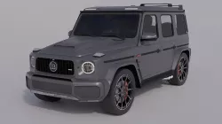 Mercedes-Benz Brabus G800 Low-poly 3D model