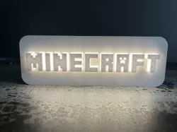 MINECRAFT Logo Lamp