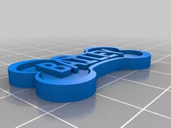 My Customized dog tag / psí známka [v.1]