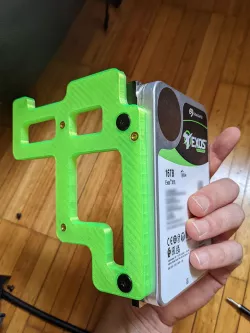 NCASE M1 HDD 3.5 + PSU mount compatible to ALL coolers