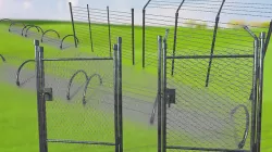 Netting Mesh Fence Kit  Low-poly 3D model