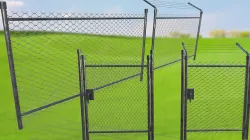 Netting Mesh Fence Kit Low Poly  Low-poly 3D model