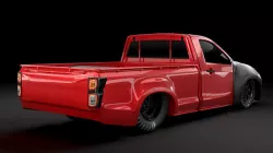 NEW ISUZU D MAX spark dragster racing style 3D model
