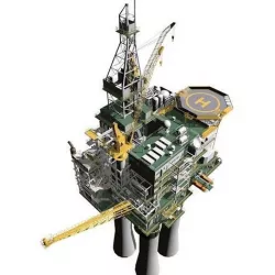 Oil Rig 3D model