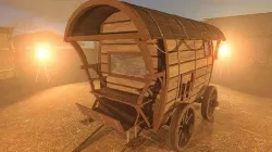 Old Horse-Carriage 3D model
