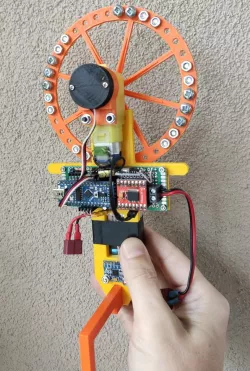 One axis self balancing stick (DC motor)