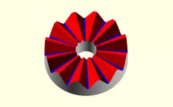 OpenSCAD Hirth Joints