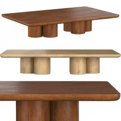OSLO CYLINDER COFFEE TABLE 3D model