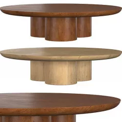 OSLO CYLINDER ROUND COFFEE TABLE 3D model