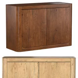 OSLO PANEL DOUBLE-DOOR SIDEBOARD 3D model