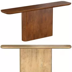OSLO PEDESTAL CONSOLE TABLE 3D model