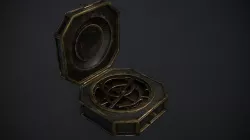 Pirate Compass Low-poly 3D model
