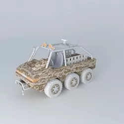 Playmobil RS2x3 Desert edition 3D model