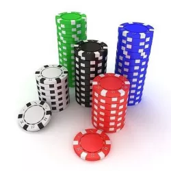 Poker Chips 3D model