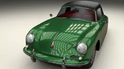 Porsche 356 Cabriolet 3D model