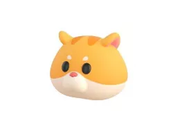 Prop165 Hamster Head 3D model