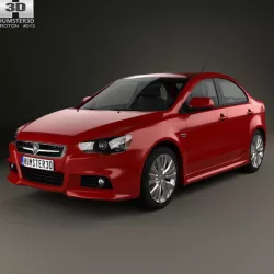 Proton Inspira 2010 3D model
