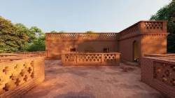 Punjab traditional haveli house  3D model