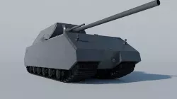 Pzkpfw VIII Maus - German WWII Tank 3D model