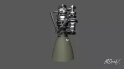 Raptor Engine  3D model