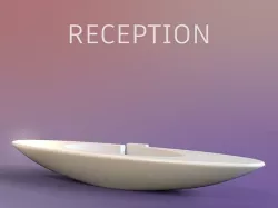 reception marble 3D model