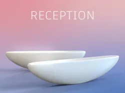 reception marble 3D model