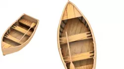 row boat 3D model