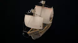 Sailing ship 3D model