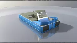 Schottel M Boot 3 Low-poly 3D model