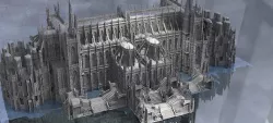 Secret Cult Cathedral 1 3D model