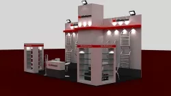 SG Exhibition Stand 3D model
