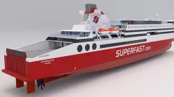 Ship Superfast XII - Superfast Ferries 3D model