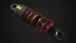 Shock Absorber 3D model