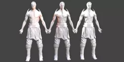 Sith Warrior statue 3D model