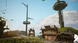 Slum Island Low-poly 3D model