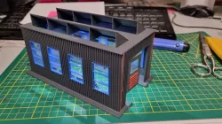 Small Engine Shed H0 scale