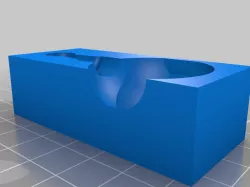 Soft jaws for holding 3D printed metal shifter ball