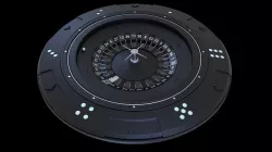 Space Roulette casino 3D model