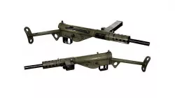 Sten Mk2 Low-poly 3D model