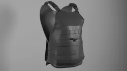Tactical Bullet Proof Vest - PBR 3d Modesls 3D model