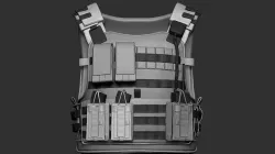 TACTICAL VEST 3D model