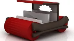 The Flintstones Car 1966 model 3D model
