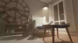 The Reading Nook 3D model